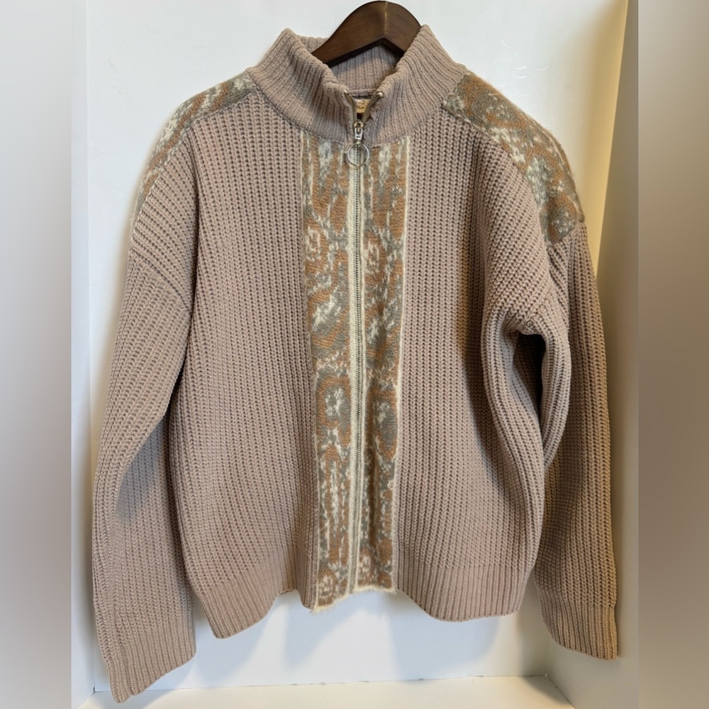 Hem & Thread sweater cardigan woman’s large